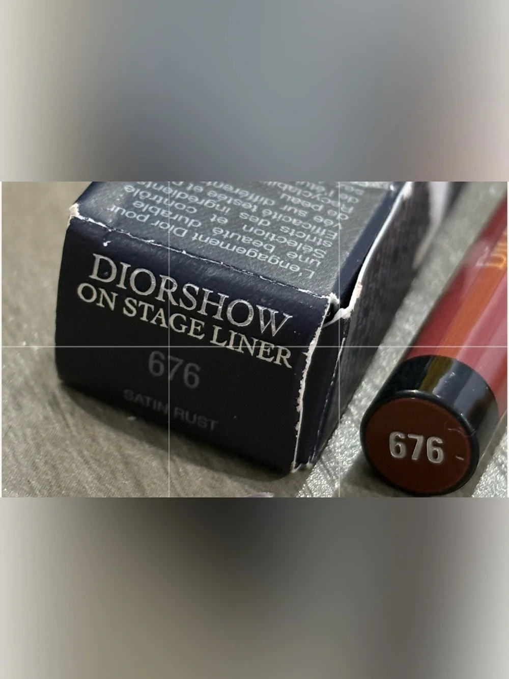 Dior Diorshow On Stage Liner Waterproof 676 Satin Rust 0.01oz